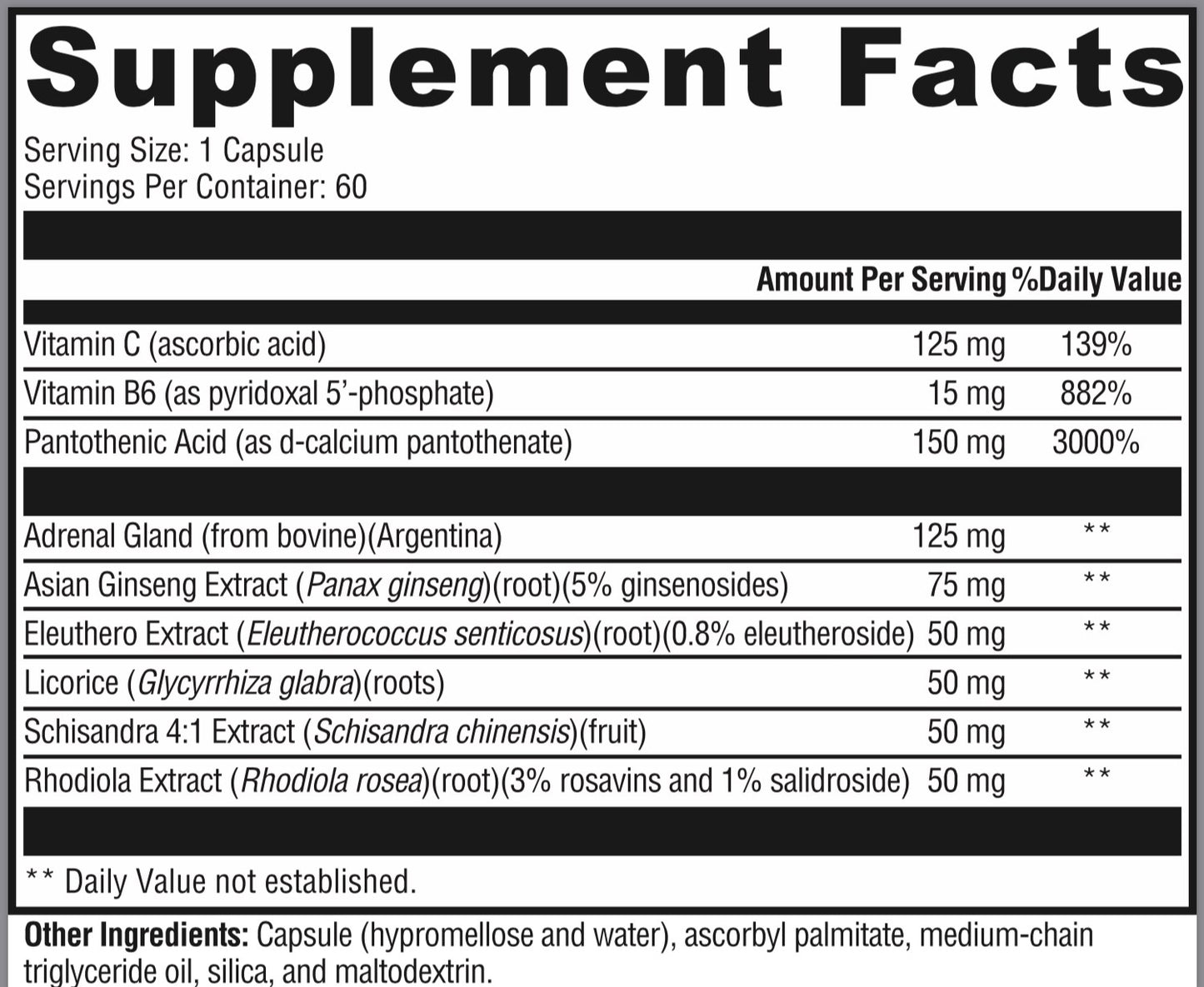 Adrenal Refresh